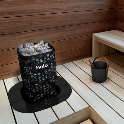 Электрическая печь Helo Himalaya 105 (пульт Elite в комплекте; 10,5 кВт; черный цвет; 100 кг камней)
