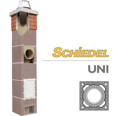 Schiedel UNI одноходовой дымоход без вентиляции 140мм