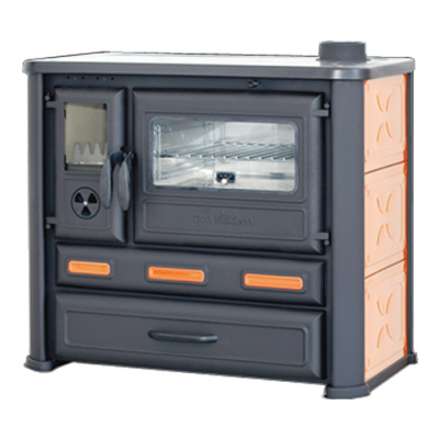 Кухонная плита ALMA MONS R оранжевая