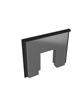 Разделительный экран для банных печей Grill’D Window MAX
